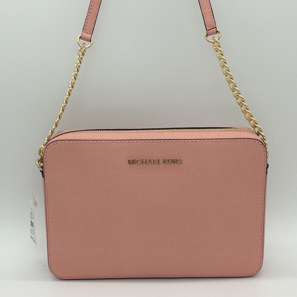 MICHAEL KORS LG EW CROSSBODY Bag PALE PINK - Picture 6 of 8